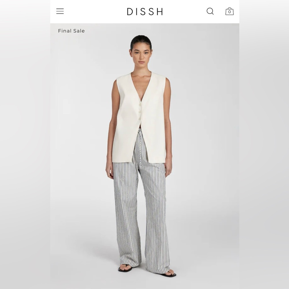 DISSH Ezra Blue Stripe Pant